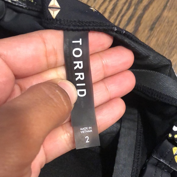 TORRID tankini top size 2 - Picture 4 of 6